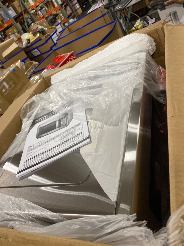 Photo 1 of Winco Commercial-Grade Microwave with Touch Controls, 2,100 W, 1.2 Cubic Feet