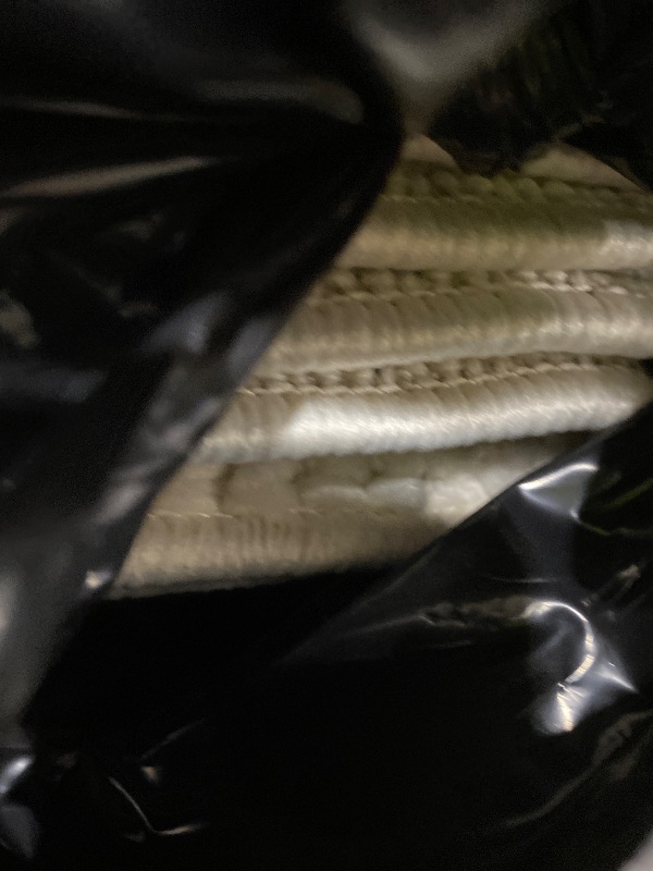 Photo 1 of LUXE WEAVERS Solid Machine Woven Blue 6x9 Area Rug, Indoor Stain-Resistant Carpet