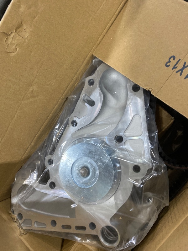 Photo 1 of Engine Timing Belt Kit with Water Pump | Compatible with 1998-2010 Toyota 4Runner Land Cruiser & Lexus GS400 GX470 SC400-4.0L, 4.3L, 4.7L V8 Engine | Replaces# TKT021, TCKWP298