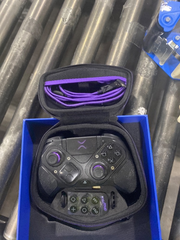 Photo 1 of Turtle Beach Victrix Pro BFG Reloaded Wireless Gaming Controller Officially Licensed for PlayStation 5, PS5, PS4, PC, Fightpad Module, Hall-Effect Sticks/Triggers, Customizable Controls - Black