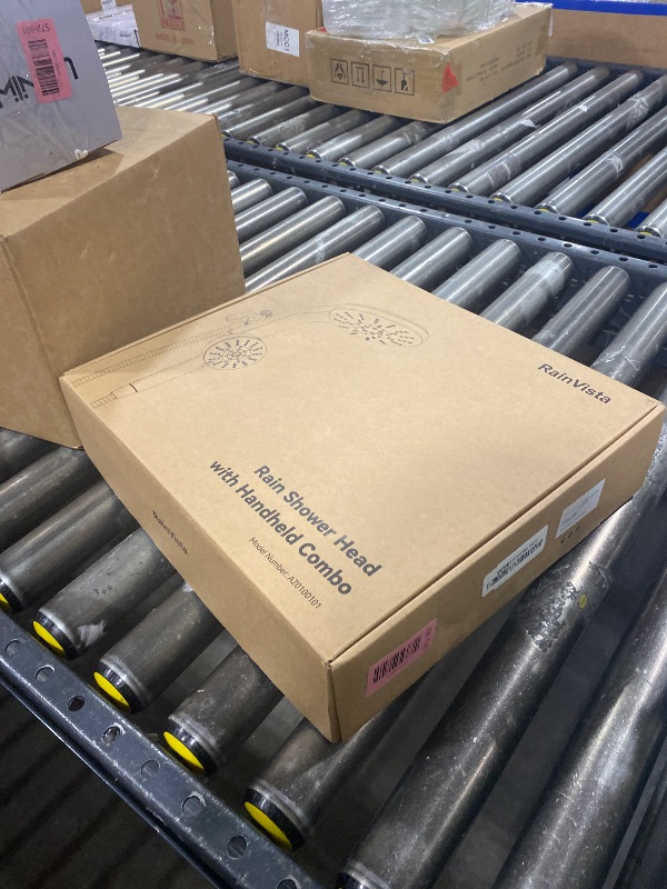 Photo 1 of High Pressure Rain Showerhead Combo, Magnetic Shower Head Set with Detachable 8-Mode Handheld Shower Spray, Adjustable Angle Dual Showerhead with Built-in Magnetic Docking, Power Jets Brushed Nickel