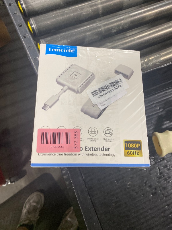 Photo 1 of Lemorele Wireless USB-C Transmitter and HDMI Receiver Kit, Plug&Play USB-C to HDMI Wireless Extender, 2.4/5G 164ft Range 1080P Full HD, for Streaming Video&Audio to HD TV/Monitor from Phone/Laptop