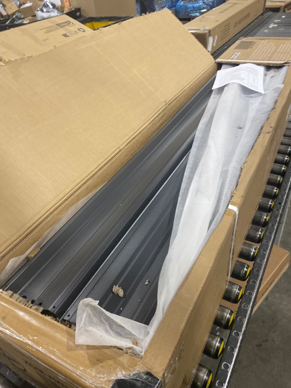 Photo 1 of 4 BOXES ALL TOGETHER!!--CHERY INDUSTRIAL.COM Louvered Pergola with Adjustable Roof Upgraded Thickened Aluminium Frame Pavilion Heavy Duty Rainproof Roof for Porch Garden Yard,10x13ft (Black)