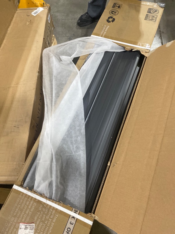 Photo 1 of 4 BOXES ALL TOGETHER!!--CHERY INDUSTRIAL.COM Louvered Pergola with Adjustable Roof Upgraded Thickened Aluminium Frame Pavilion Heavy Duty Rainproof Roof for Porch Garden Yard,10x13ft (Black)