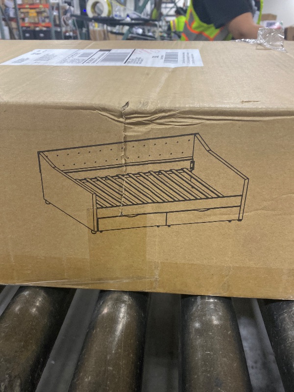 Photo 1 of UPHOLSTERED TWIN DAY BED+ DRAWERS