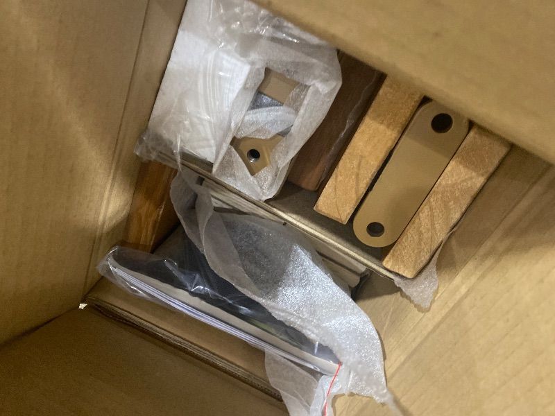 Photo 1 of Mellow Naturalista Classic - 12 Inch Solid Wood Platform Bed with Wooden Slats, No Box Spring Needed, Easy Assembly, King, Natural Pine