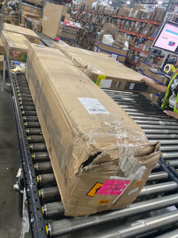 Photo 1 of ZINUS 10 Inch True Support Hybrid Mattress [New Version], Queen, Fiberglass Free, Medium Feel, Motion Isolation, Certified Safe Foams & Fabric, Mattress in A Box