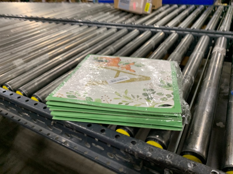 Photo 1 of Kate Aspen Woodland Baby Boxes With Letters For Baby Shower Decorations, Gender Reveal Decoration, Photo Prop & Forest Animal Nursery Decor (Set of 4 Stackable Blocks Spells B-A-B-Y)