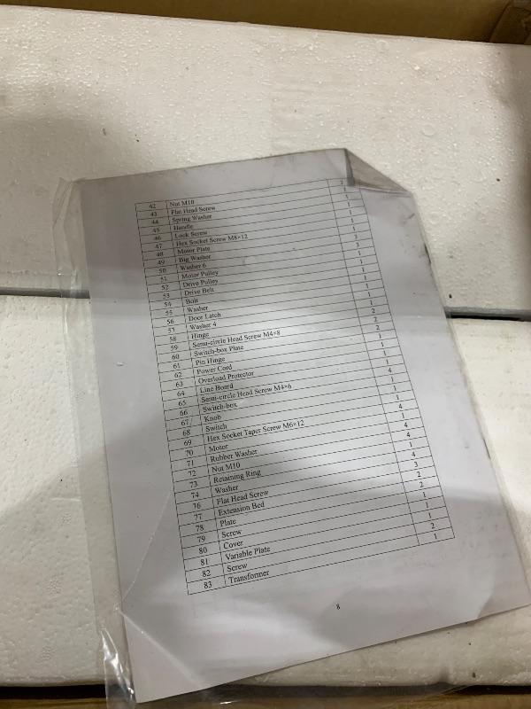 Photo 1 of 12" x 18" Digital Display Wood Lathe Machine, Benchtop Wood Lathe Machine 3/4HP 110V Infinitely Variable Speed 650-3800 RPM Professional for High Speed Sanding and Polishing