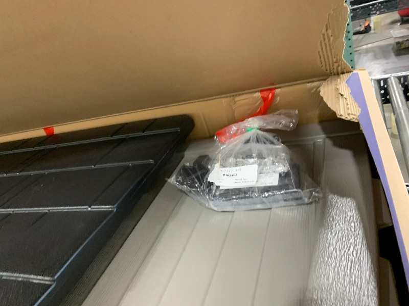 Photo 1 of Suncast Outdoor Storage Cabinet Waterproof Resin Vertical Outdoor Storage Shed (54 cu. ft.) for Patio, Garden Tools, Cushions, & Equipment. Weatherproof Plastic Multi-Wall Design, Capacity Made in USA