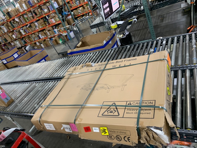 Photo 1 of Yireehome Electric Queen Adjustable Bed Frame with Wireless Remote, Head Foot Incline, USB, Underbed Light - Heavy Duty Platform, Easy Assembly, Zero Gravity - Bedframe Basic with Quiet Motor