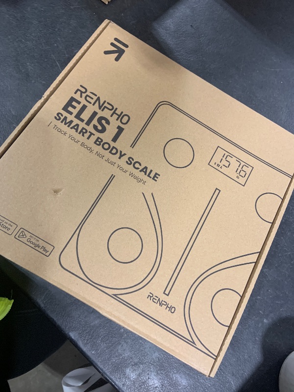 Photo 1 of RENPHO Smart Scale for Body Weight, FSA&HSA Eligible, Digital Bathroom Scale BMI Weighing Bluetooth Body Fat Scale, Body Composition Monitor Health Analyzer with Smartphone App, 400 lbs - Elis 1