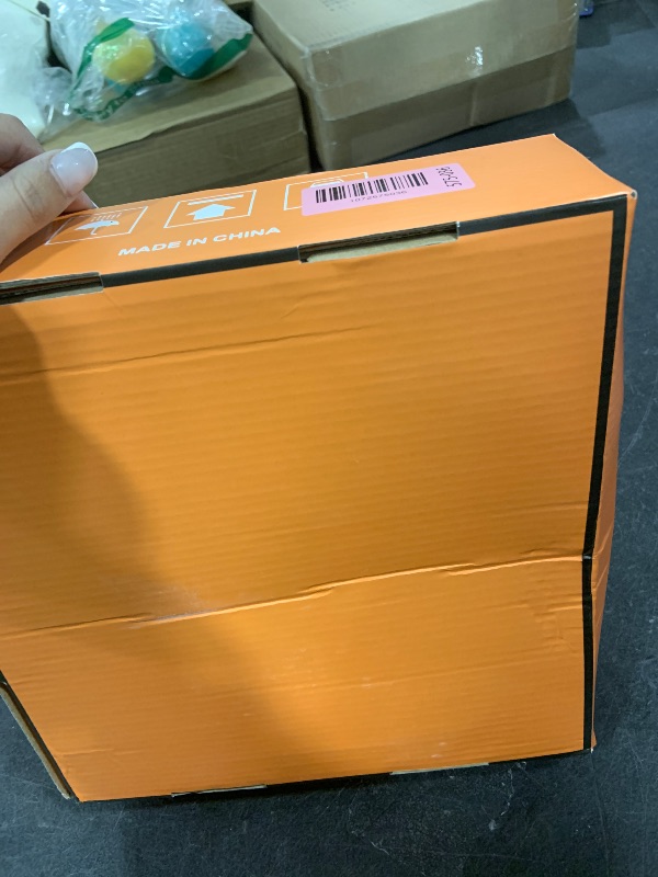 Photo 1 of 10 inch Rain Shower Head with Handheld Spray Stainless Steel, High Pressure Square Rainfall Showerhead Combo with 6 Handheld Sprayer, Detachable Shower Heads Waterfall Shower for Bathtub