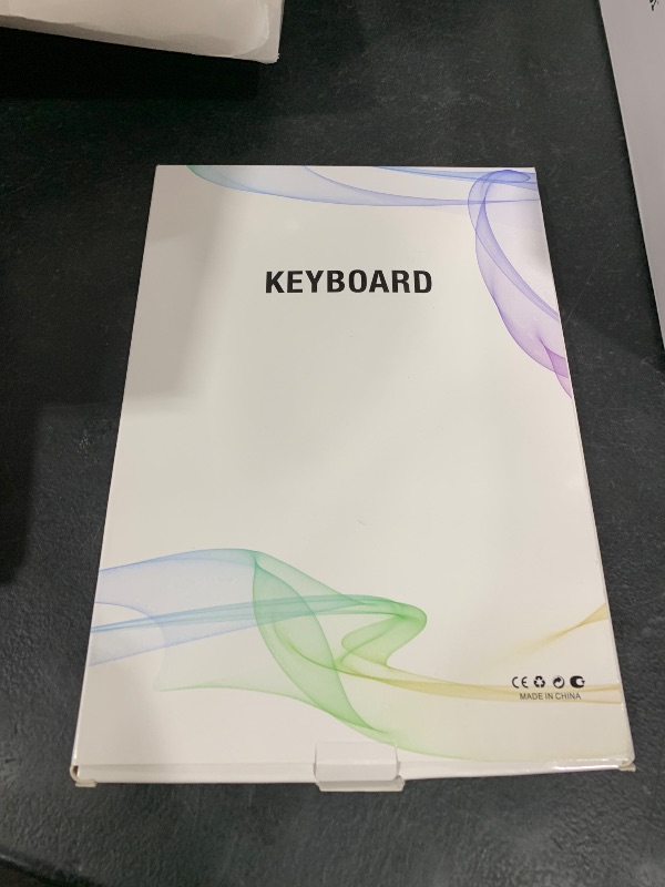 Photo 1 of Ultra-Slim Bluetooth Keyboard Portable Mini Wireless Keyboard Rechargeable for Apple iPad iPhone Samsung Tablet Phone Smartphone iPadOS iOS Android (10 inch Black)