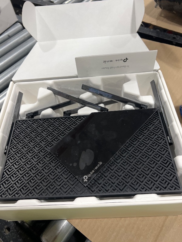 Photo 1 of TP-Link AXE5400 Tri-Band WiFi 6E Router (Archer AXE75), 2025 PCMag Editors' Choice, Gigabit Internet for Gaming & Streaming, New 6GHz Band, 160MHz, OneMesh, Quad-Core CPU, VPN & WPA3 Security