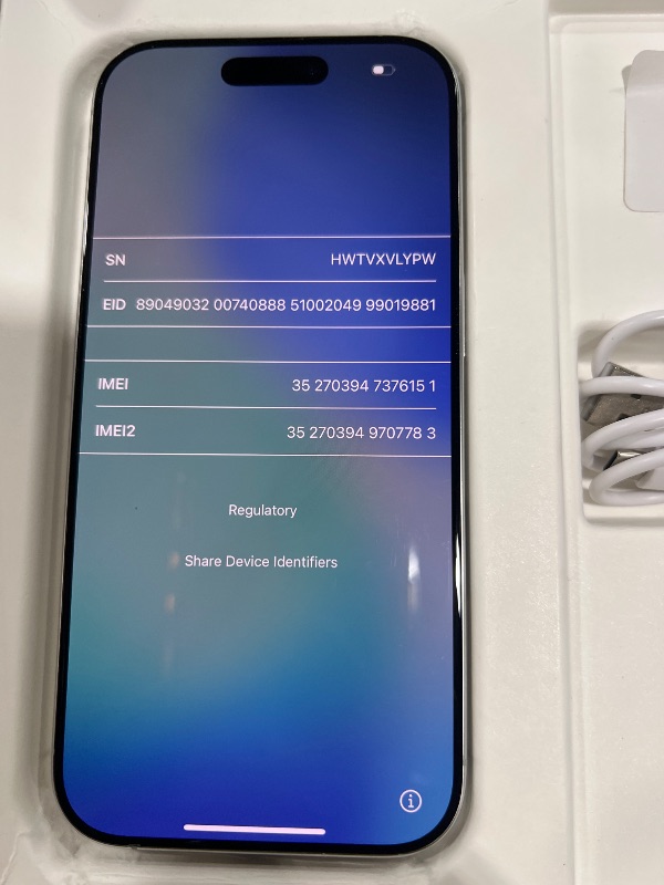 Photo 1 of Apple iPhone 16 Pro, US Version, 512GB, White Titanium - Unlocked (Renewed Premium)