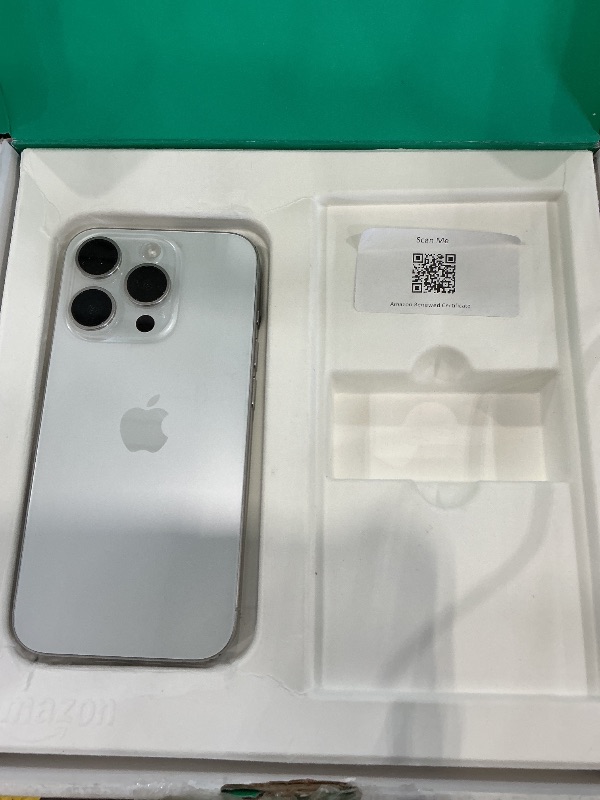 Photo 6 of LOCKED ----------------------------------------------------------------------Apple iPhone 16 Pro, US Version, 512GB, White Titanium - Unlocked (Renewed Premium)