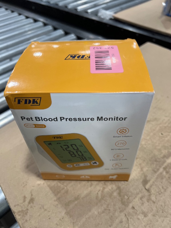 Photo 1 of Veterinary Blood Pressure Monitor for Pet Dog and Cat, Animal Automatic Digital BP Machine with Large LCD Screen Backlight 3 Cuffs 270 Data Memory Silent