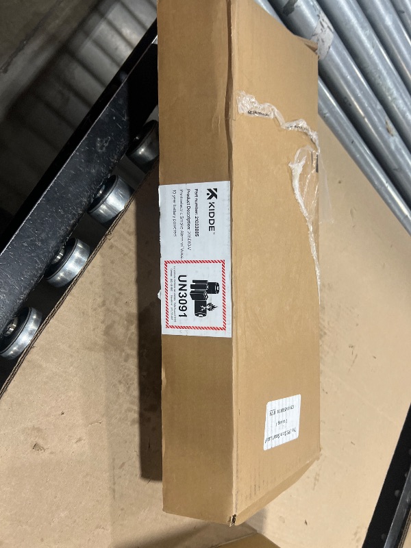 Photo 1 of Kidde  Detector, 10-Year Battery Powered, with Voice Alerts, LED Status Lights, 85 dB Alarm, 5-inches, 20SD10-V, 3 Pack