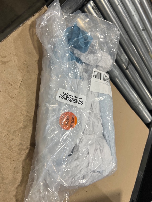 Photo 1 of David's Bridal Chiffon Ruffle Sheath Dress, Elegant Cocktail Dress for Wedding Guest and Formal Events, Women's Size 2, Lake