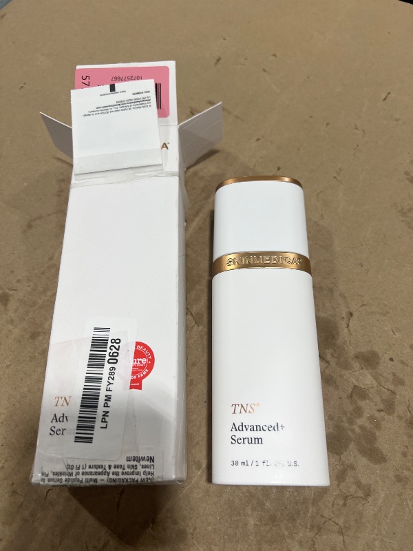 Photo 1 of SkinMedica TNS Advanced+ Face Serum (NEW PACKAGING) - Multi Peptide Serum to Help Improve the Appearance of Wrinkles, Fine Lines, Skin Tone & Texture (1 Fl Oz)