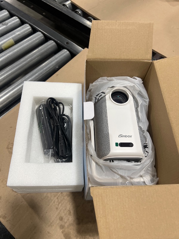 Photo 1 of [Short Throw/1200ANSI/Built in Apps] 4K Outdoor Projector with WiFi and Bluetooth, Auto Focus Projector with Dual-Mode Stand, Smart Portable Proyector with Netflix/YouTube/PrimeVideo & Dolby