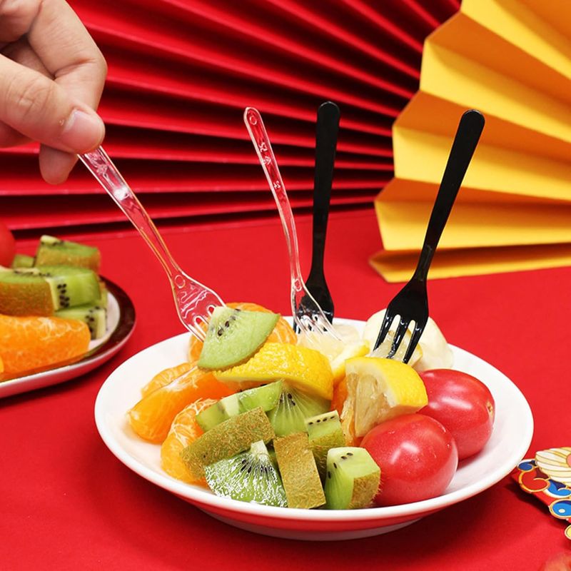Photo 1 of  Plastic Mini Forks, Small