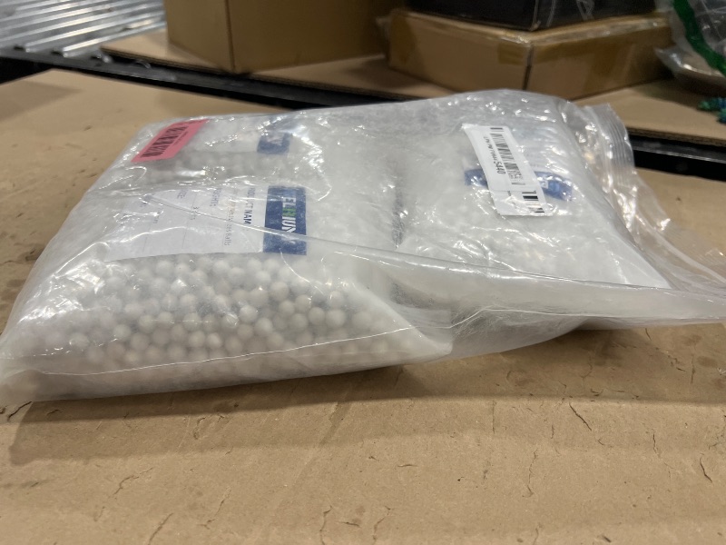 Photo 1 of GELRIUNY Condensate Neutralizer 13.2 lbs, 4-Packs, Acidic Condensate Neutralizer Pellets, 7-8mm Pellets for Water Heater Media Filter(4 Packs)