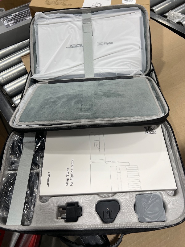 Photo 1 of JSAUX FlipGo Horizon Pro Laptop Screen Extender 15.6 Inch, Patented Snap-Lock Technology, 1080P FHD IPS Dual Screen Monitor, Triple Screen Laptop Monitor Extender Compatible with Windows/macOS/MacBook