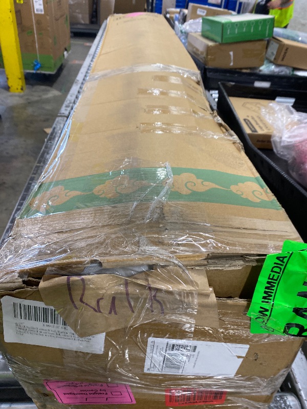 Photo 1 of King Size Mattress 14Inch, Medium Firm Fiberglass-Free Hybrid Mattress Memory Foam Individually Pocket Coils with Excellent Edge Support, King Size Bed in a Box, Zone Support for Back Pain Relief