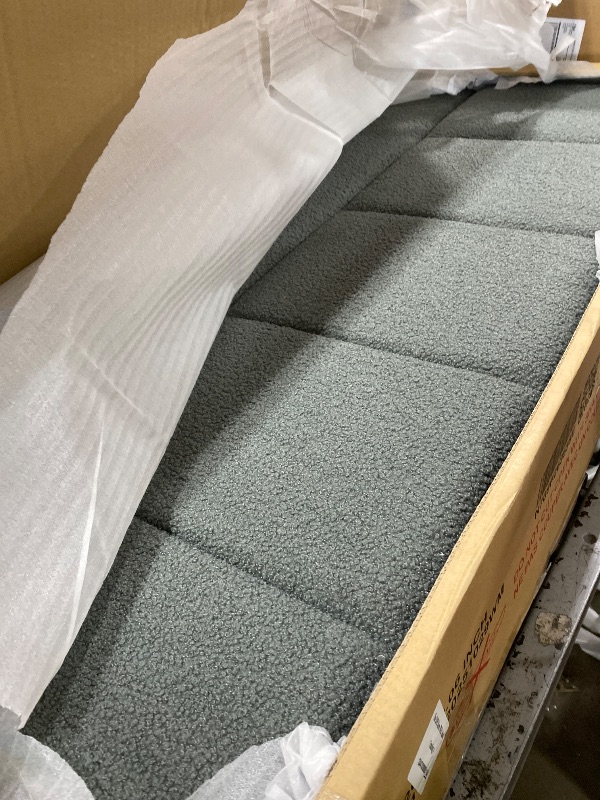 Photo 1 of ITEM IS MISSING PARTS. UNSURE WHAT PARTS ARE MISSING.----------QUEEN BED FRAME