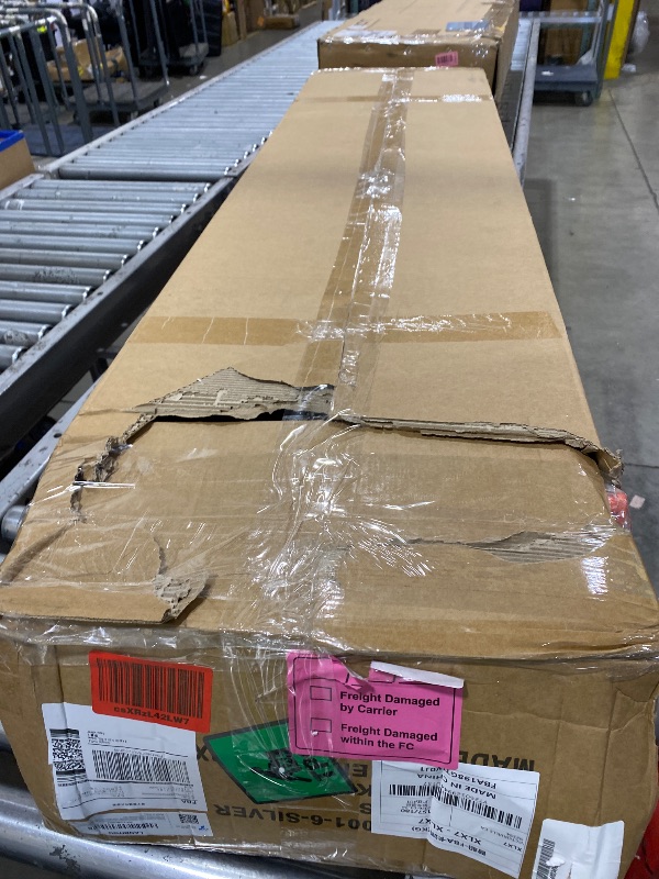 Photo 1 of LANBITOU Ladder, A Frame 6 Step Ladder Extension, 22 Ft Anti-Slip Multi Position Ladder, Storage Folding Ladder, 330 lbs Security Load Telescoping Aluminum Ladders for Stairs Home Indoor Outdoor Roof