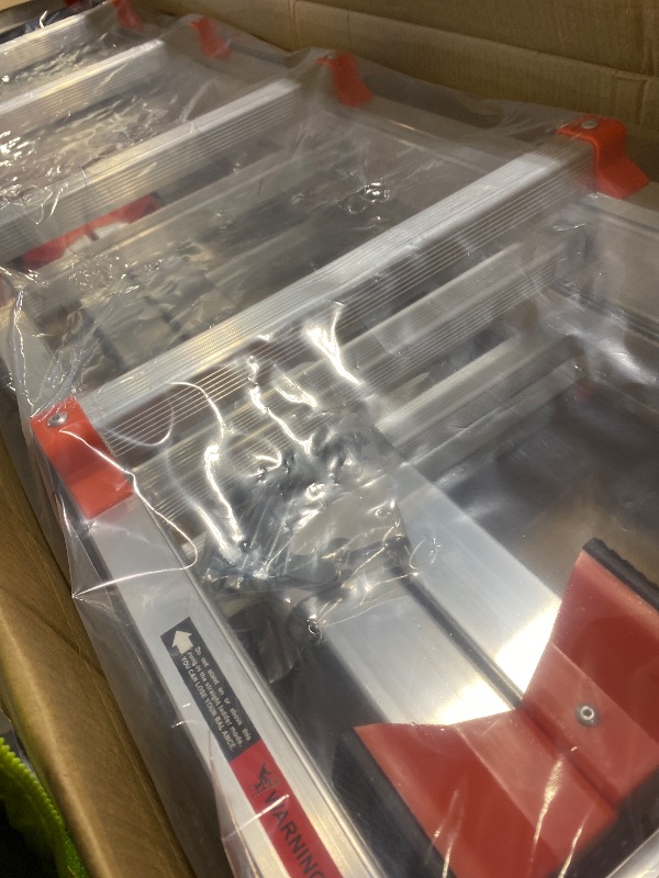 Photo 1 of LANBITOU Ladder, A Frame 6 Step Ladder Extension, 22 Ft Anti-Slip Multi Position Ladder, Storage Folding Ladder, 330 lbs Security Load Telescoping Aluminum Ladders for Stairs Home Indoor Outdoor Roof