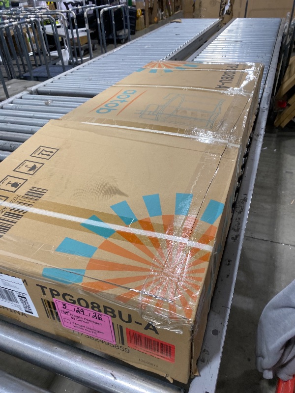 Photo 1 of AOTOB 8 FT Trampoline Safety Enclosure Net Combo Bounce Jump for Kids Outdoor with Spring Pad Jump Mat & Ladder