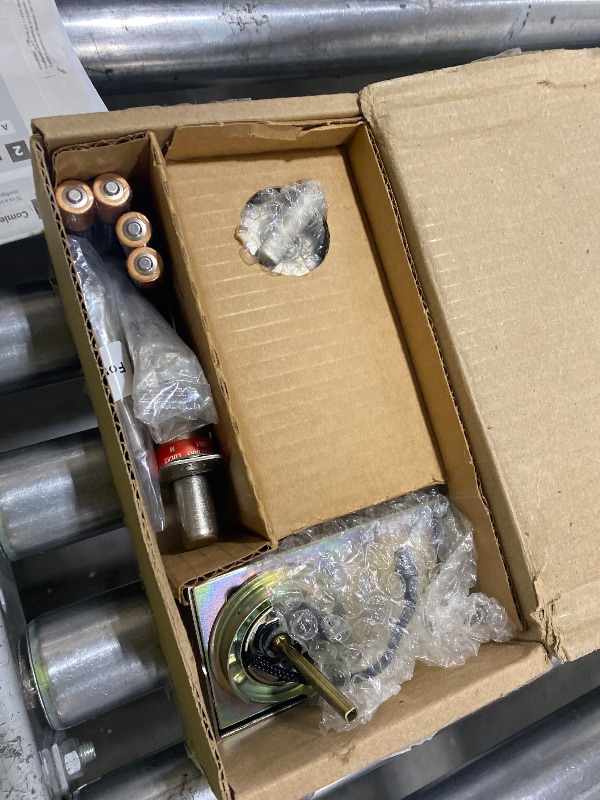 Photo 1 of Kwikset 914 Contemporary Keypad SmartCode Electronic Deadbolt Smart Lock featuring SmartKey Security and ZigBee 3.0 Technology in Satin Nickel