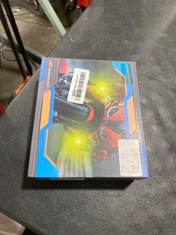 Photo 1 of MONDEVIEW LED Motorcycle Auxiliary Light Kit, 5 Modes, Spot Driving Lights, Compatible with Tractor Truck ATV UTV SUV Boat