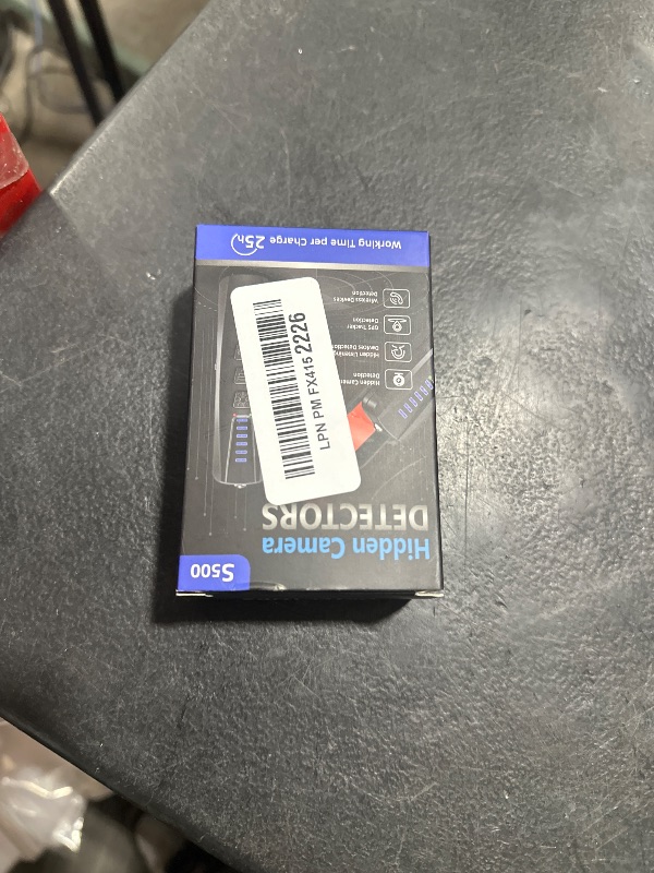 Photo 1 of Dronewing AI Hidden Camera Detector, Anti-Spy Camera Finder RF Signal & WiFi Scanner Hidden Devices Detector for GPS Trackers, 4 Modes for Hotel, Bathroom, Office, Car Travel Security (Black)