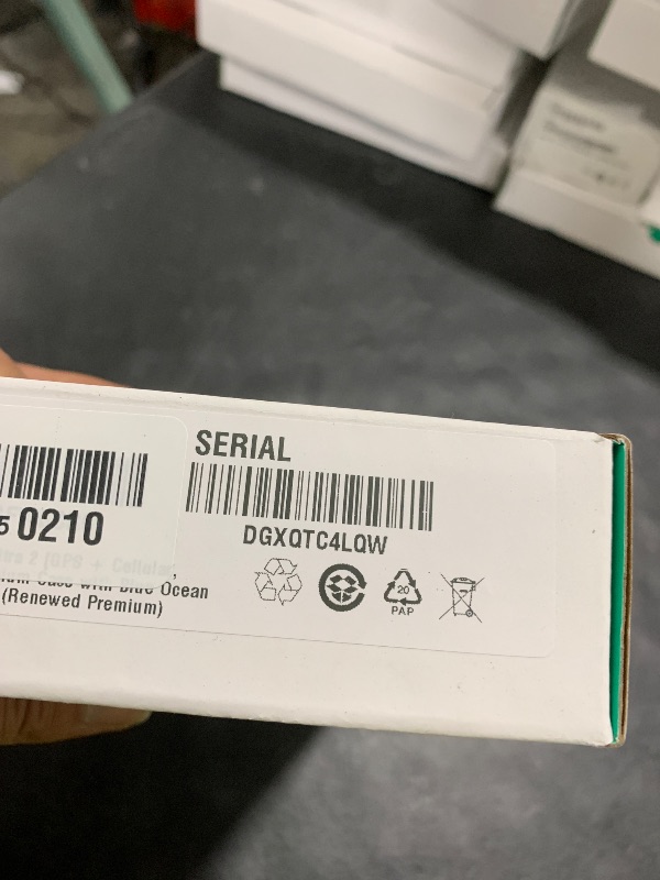 Photo 1 of Apple Watch Ultra 2 [GPS + Cellular, 49mm] - Titanium Case with Blue Ocean Band, One Size (Renewed Premium)