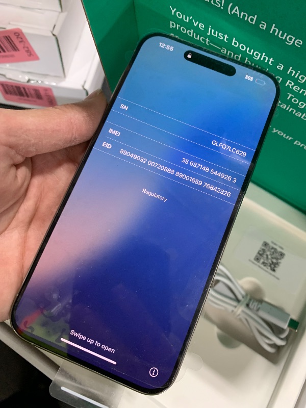 Photo 1 of Apple iPhone (Renewed Premium) 15 Pro Max, 512GB, Natural Titanium - Unlocked