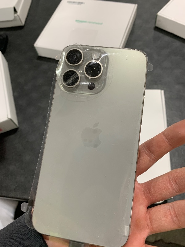 Photo 1 of Apple iPhone (Renewed Premium) 15 Pro Max, 512GB, Natural Titanium - Unlocked