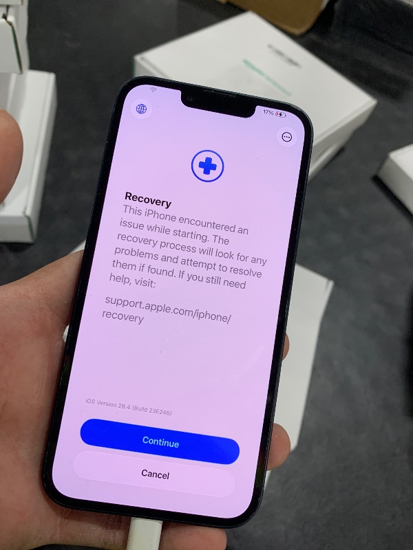 Photo 1 of Apple iPhone (Renewed Premium) 14, 128GB, Midnight 