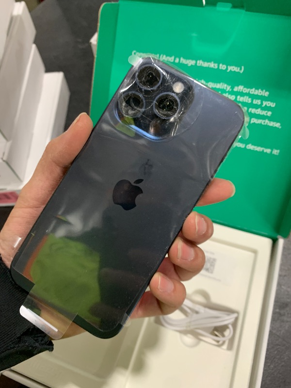 Photo 1 of Apple iPhone (Renewed Premium) 15 Pro Max, 256GB, Blue Titanium - Unlocked