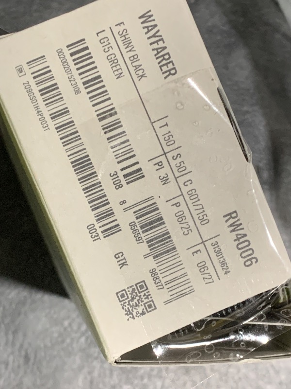 Photo 1 of Ray-Ban Meta (Gen 1), Wayfarer, Shiny Black | Smart AI Glasses for Men, Women — 12 MP Ultra-Wide Camera, Open-Ear Speakers for Audio, Video Recording and Bluetooth — Green Lenses — Wearable Technology