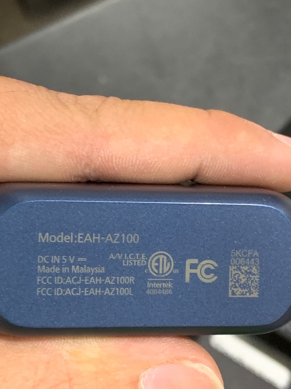 Photo 1 of Technics Reference Class Hi-Fi Wireless Earbuds,Dolby Atmos with Head Tracking,Adaptive Noise Cancelling,3 Device Multipoint, 10-hr Battery,Wireless Charging,Improved Fit -EAH-AZ100-A (Blue)