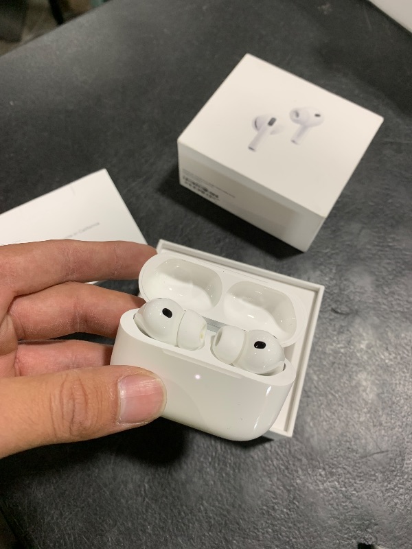 Photo 1 of Apple AirPods Pro 3 Wireless Earbuds, Active Noise Cancellation, Live Translation, Heart Rate Sensing, Hearing Aid Feature, Bluetooth Headphones, Spatial Audio, High-Fidelity Sound, USB-C Charging