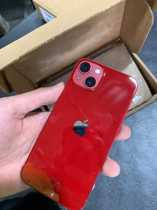 Photo 1 of Apple iPhone 13, 128GB, (PRODUCT)RED - Unlocked (Renewed)
