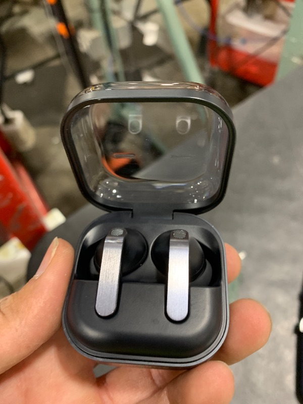 Photo 1 of Samsung Galaxy Buds 4 Pro (2026) AI True Wireless Bluetooth Earbuds, Hi-Res Audio, 2-Way Speaker, ANC 2.0, Optimized Comfort, IP57, Live Translation, Black [US Version, 2 Yr Warranty]