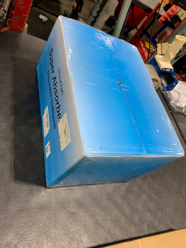 Photo 1 of 100 Count 22” x 22” Super Absorbency Disposable Underpads, Leakproof Quick Drying Disposable Pads for Baby, Puppy and Adults, Puppy Pads, Cat Pee Pads for Dogs, Potty Puppy Training Pads