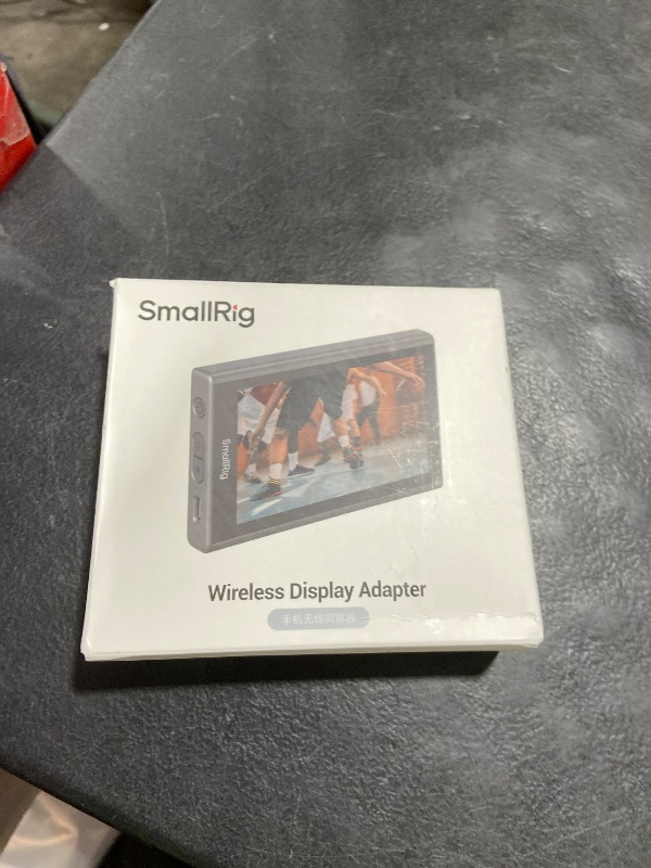 Photo 1 of SmallRig Phone Monitor Screen with Wireless Control, 1080P Wireless Recording, Video Monitor with Cold Shoe Mount, Real-Time Screen Sharing, for iPhone for MagSafe - 4850B