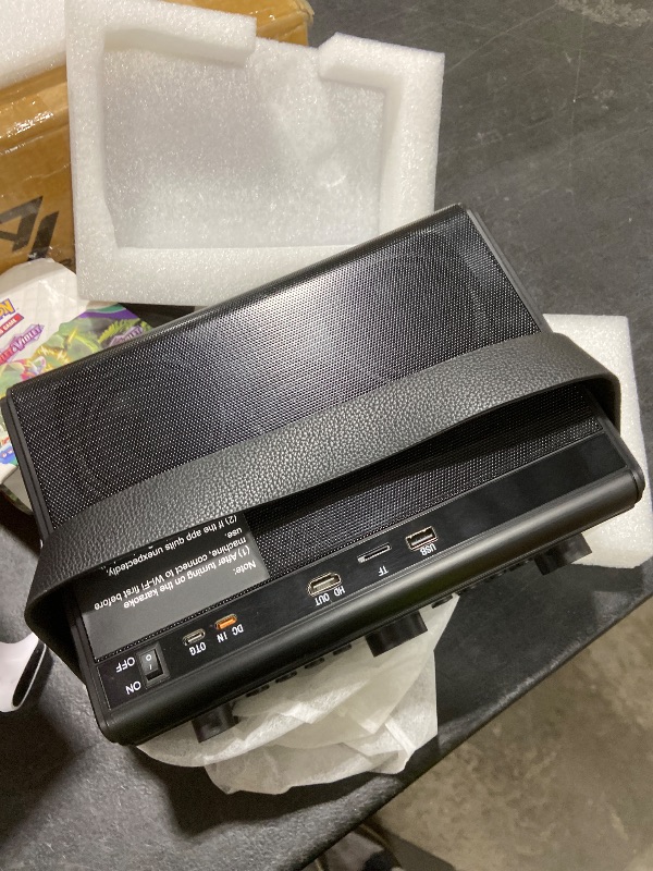 Photo 1 of Karaoke Machine for Adults, Built-in 10.1" HD Lyrics Screen, Supports WiFi Bluetooth HDMI USB and TF, Portable Karaoke Player with 2 Wireless Microphones for Home Party Family Gathering